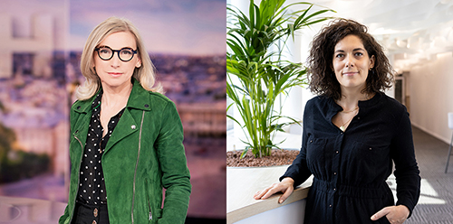 Christelle Chiroux et Anne Lambert de Cursay