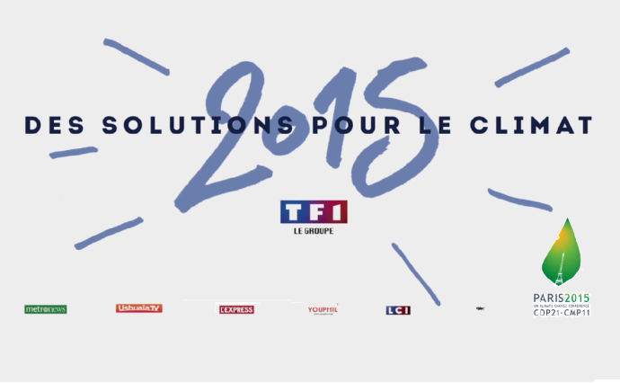 Unique conference on 6 January at TF1 "2015, solutions for climate!"