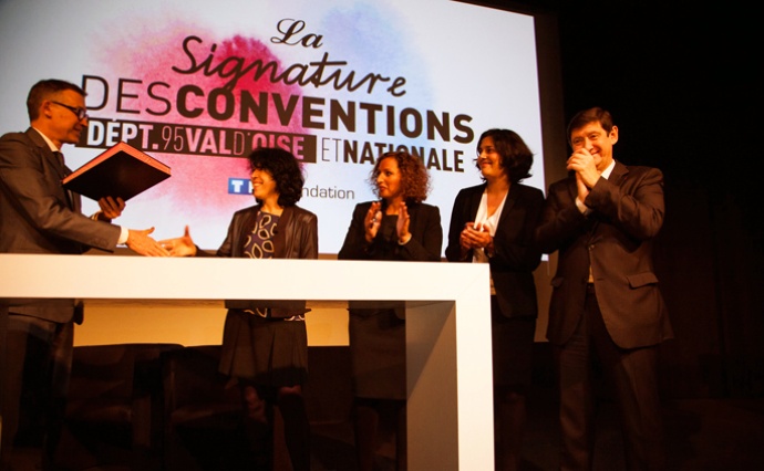 La Fondation TF1 signe une nouvelle convention de partenariat 